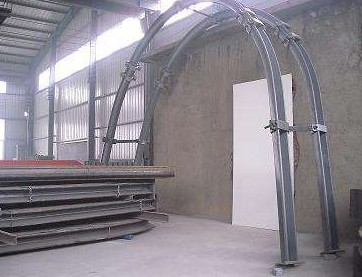 如何搭建U型钢支架？