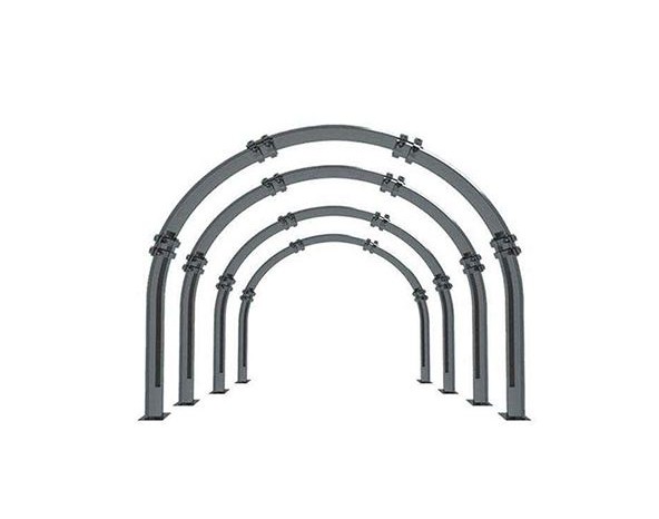 U型钢可伸缩支架主要构成部分